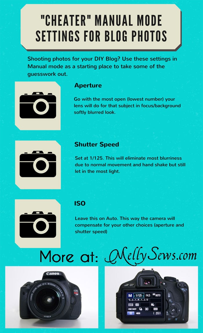 Manual mode settings guide