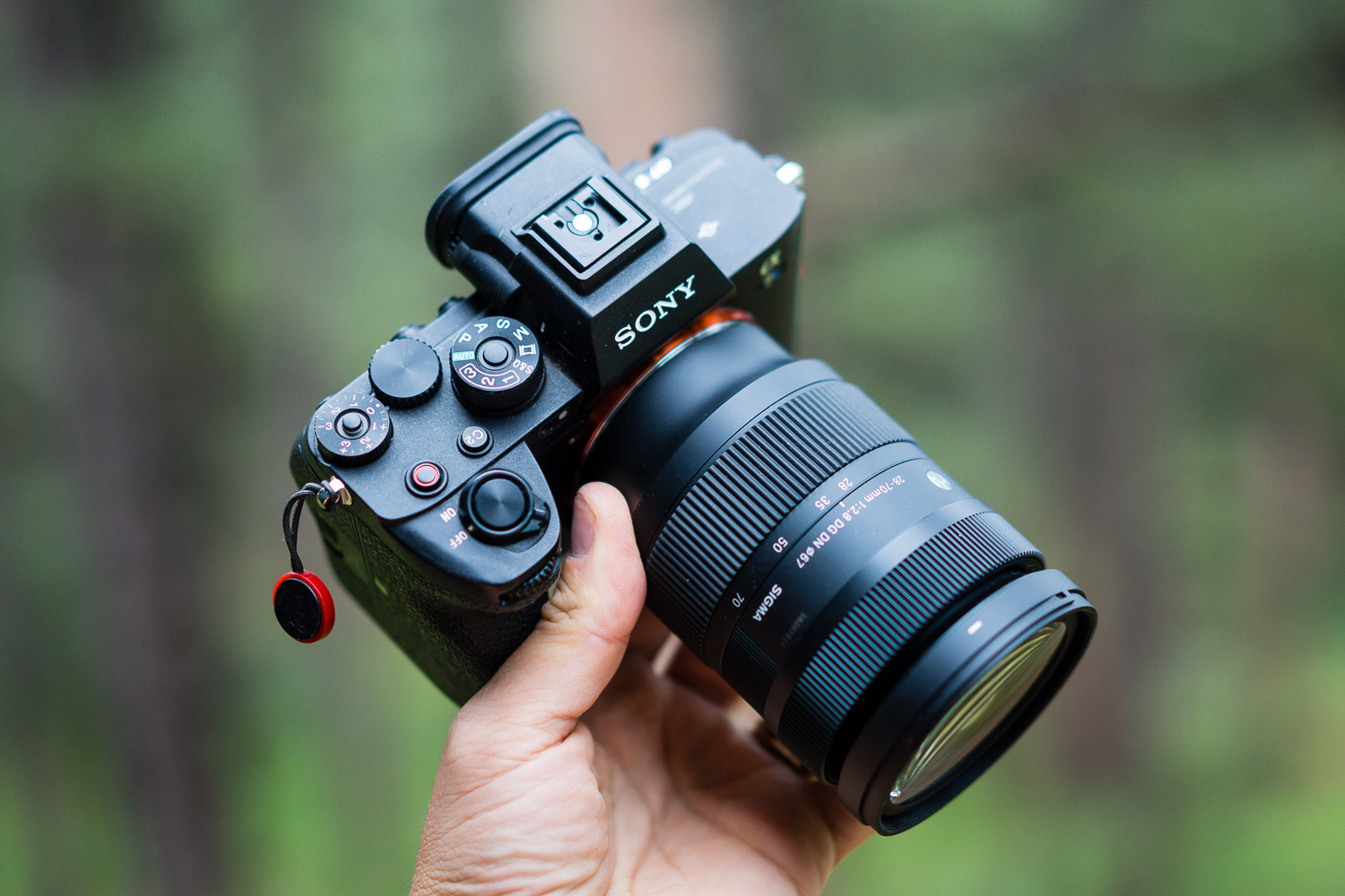 Camera lens focal length comparison