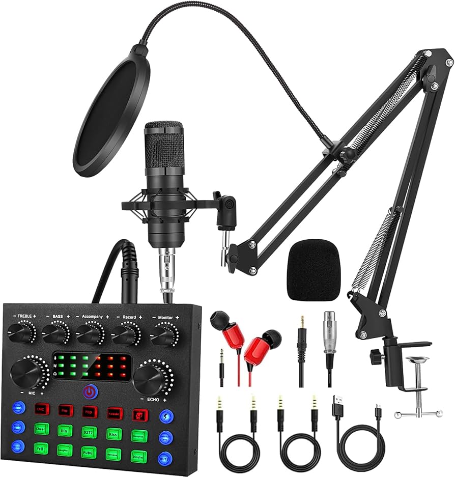 Professional audio recording kit